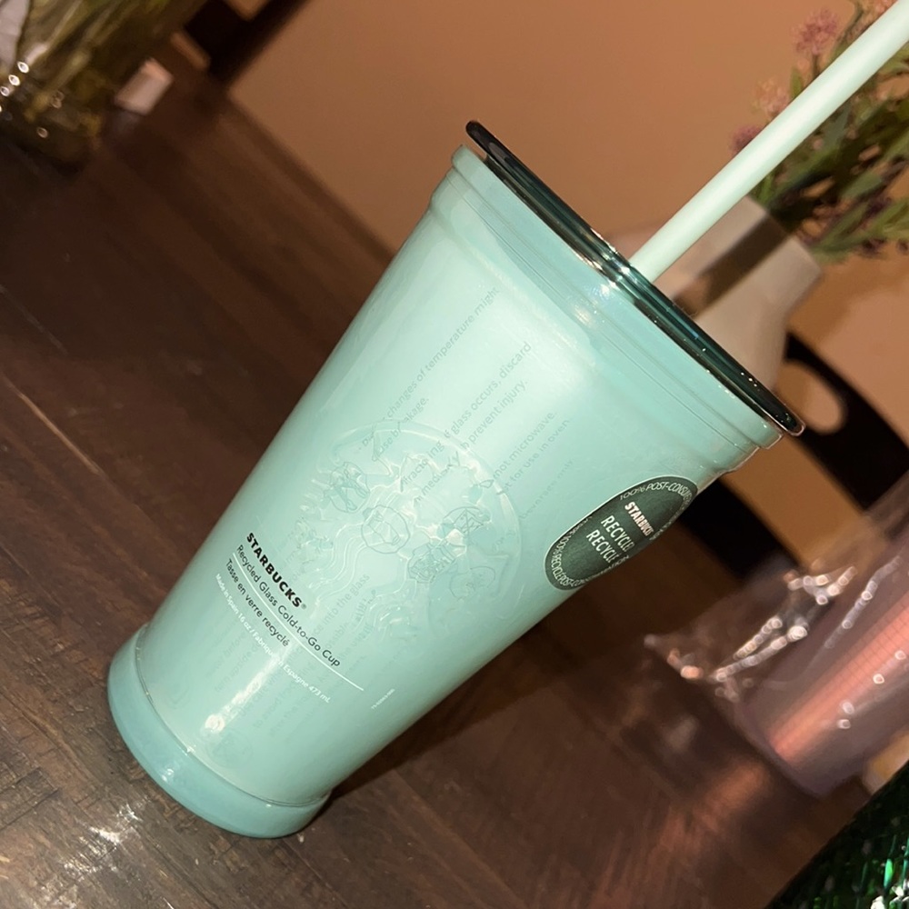 Starbucks glass short tumbler